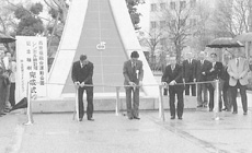 西京極グラウンドの時計塔