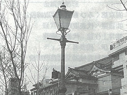 京都橘ライオンズクラブ|鴨川東岸ガス灯風街灯-写真